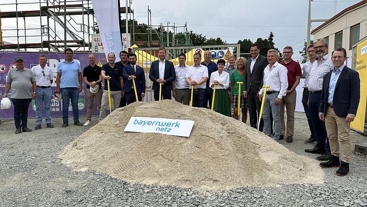 Spatenstich Grafenau - Gruppenbild