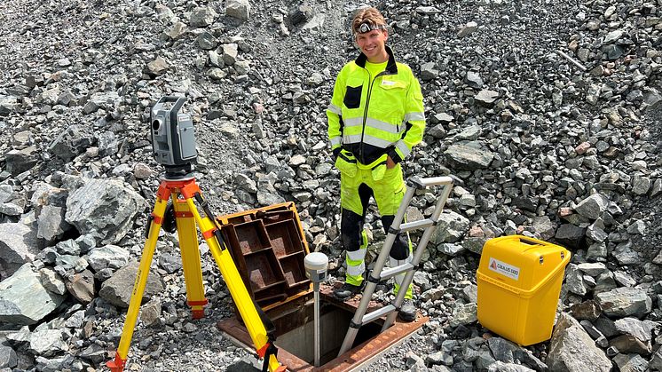 Torje Fostås (25) styrker Cautus Geo som prosjektingeniør i feltavdelingen. 