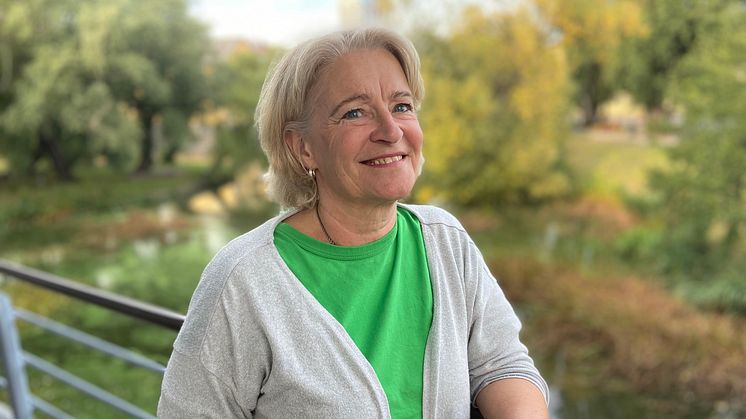–Det är viktigt att inte bara sitta och byta information med varandra, utan se till att det blir verkstad, säger Christina Söderberg, doktorand vid Institutionen för kultur och samhälle vid Linköpings universitet. Fotograf: Jonas Roslund.