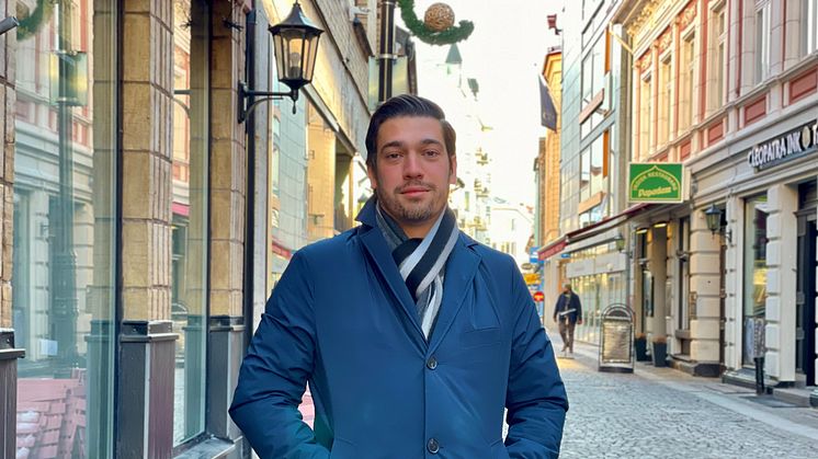 Anthony Gossian ligger bakom det nya konceptet Bagatelle Bistro som öppnar på Bruksgatan i vår. 