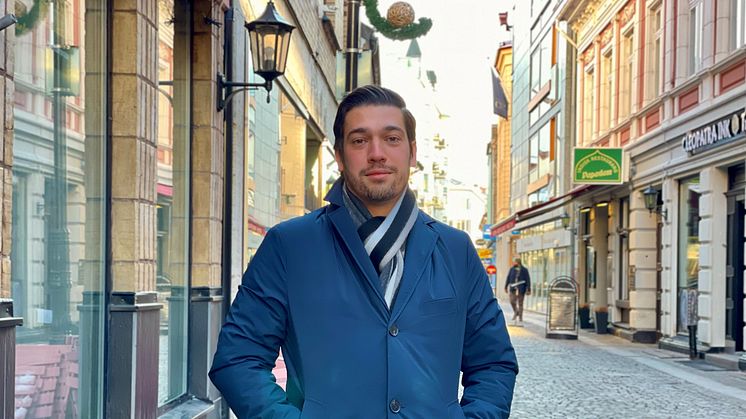 Anthony Gossian ligger bakom det nya konceptet Bagatelle Bistro som öppnar på Bruksgatan i vår. 