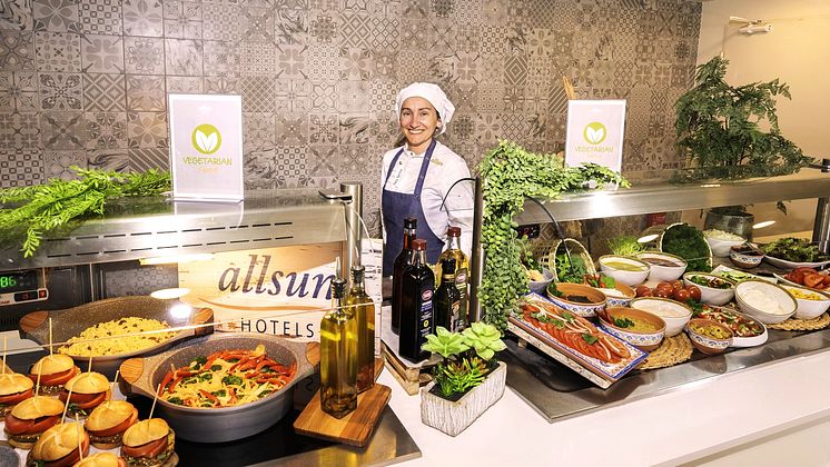 allsun vegetarisches Buffet