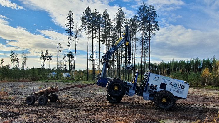 Först i världen med autonom skotning