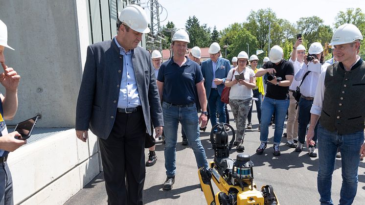 Inbetriebnahme Umspannwerk Bogen