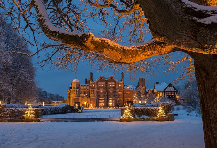 Tjolöholms slott i julskrud