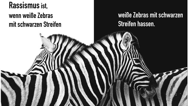 Studierende der Designpädagogik an der Universität Vechta entwickelten wöchentlich Plakate zum Thema Alltagsrassismus und präsentieren diese zum Monat der Vielfalt 2021 digital. (Plakat: Marice Hörnschemeyer)