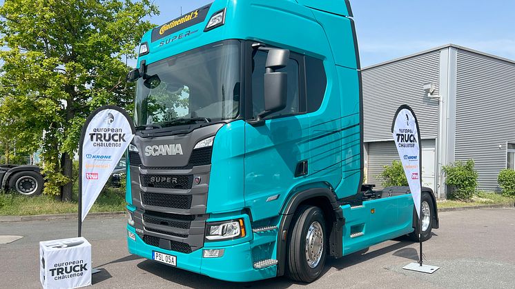 Gesamtsieger des renommierten Vergleichstests der Truck & Trailer Welt: Scania Super ist der kraftstoffsparendste Lkw der European Truck Challenge 2023 