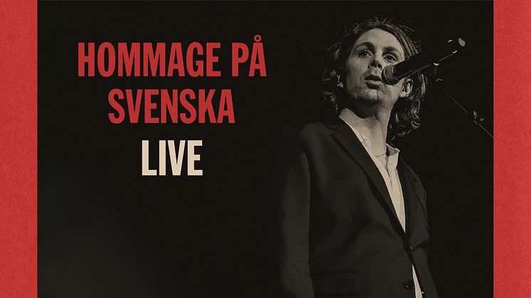 NYTT ALBUM. Albin Lee Meldau hyllar den svenska vistraditionen på nya albumet ”Hommage på svenska LIVE”