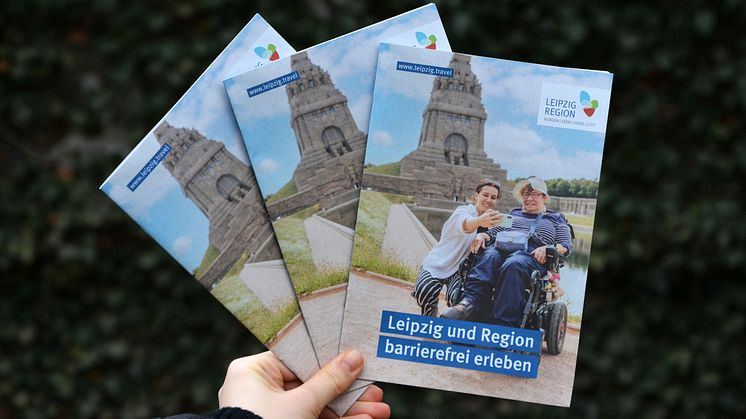 Neu erschienen: die Broschüre "Leipzig und Region barrierefrei erleben" - Foto: Elli Flint