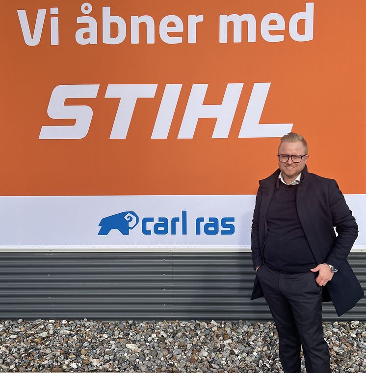 Foto af Dennis Bundgaard, salgsdirektør i Carl Ras
