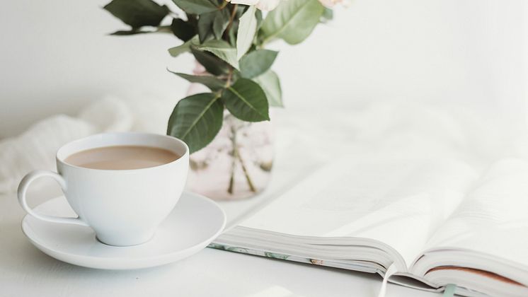Kaffekopp tunt porslin