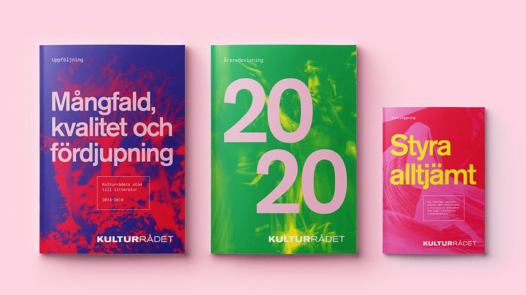 Kulturrådets nya visuella identitet