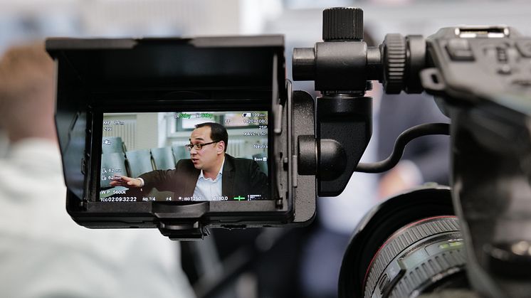 NDR-Dreh zum Thema „Fleisch und Fisch aus dem Labor“