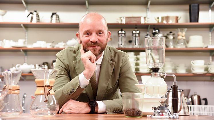 Henrik Scander, lektor vid Restaurang- och hotellhögskolan i Grythyttan, Örebro universitet. 