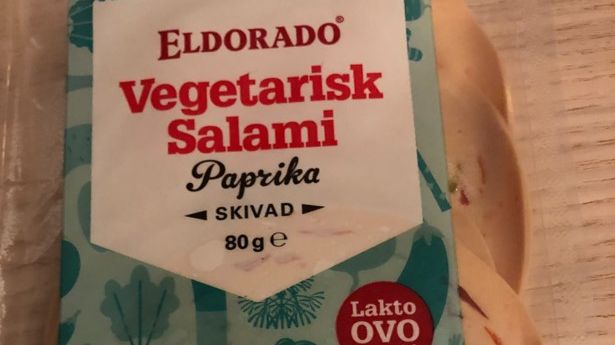 Axfood återkallar Eldorado vegetarisk salami paprika, 80g