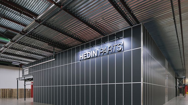 AutoStore facility at Hedin Parts