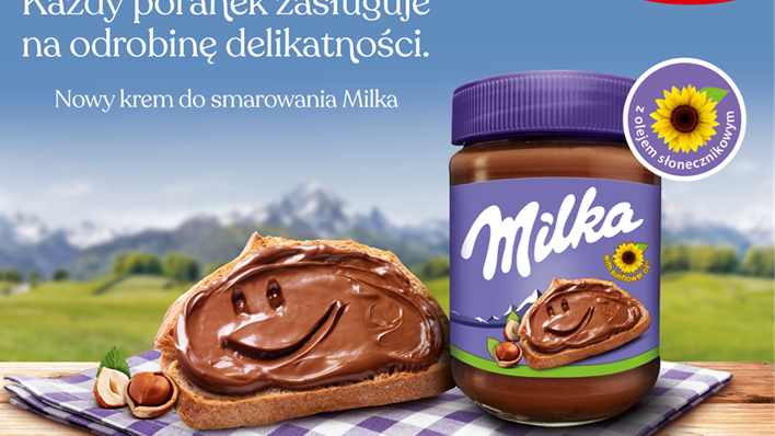 Milka rozszerza portfolio o nową kategorię – Milka Krem Czekoladowy już w sklepach!