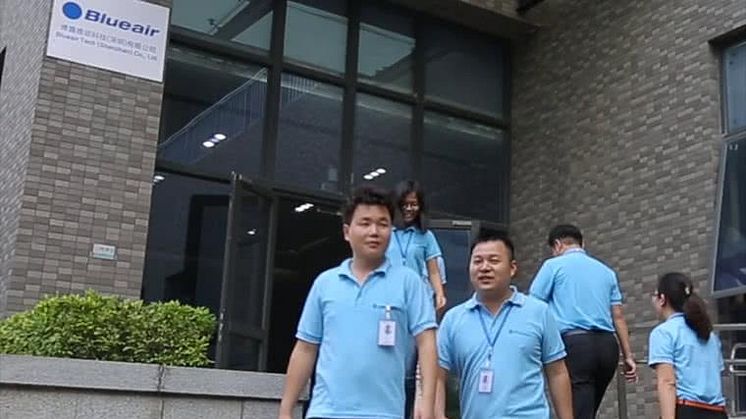 CabinAir factory in Shenzhen