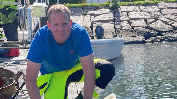 Lars Petter Sundve (42) er ansatt i nyopprettet stilling som prosjektleder i Cautus Geo.