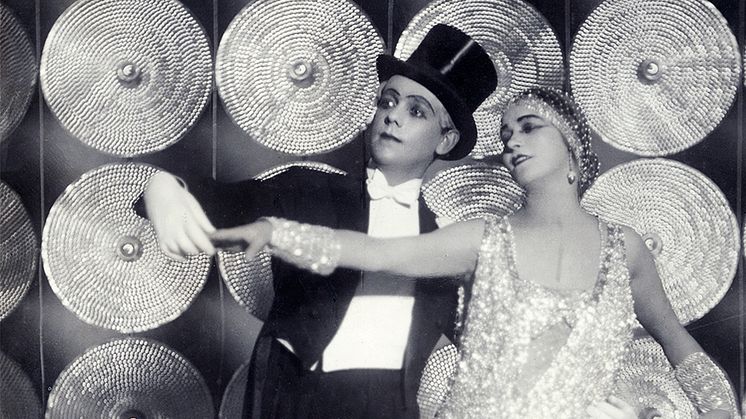 Jean Börlin och Edith von Bonsdorrf i Relâche 1924.