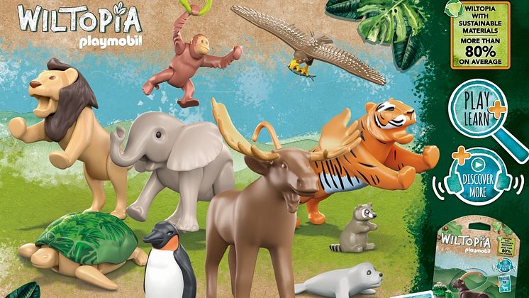 WILTOPIA - Die erste nachhaltige PLAYMOBIL-Spielwelt