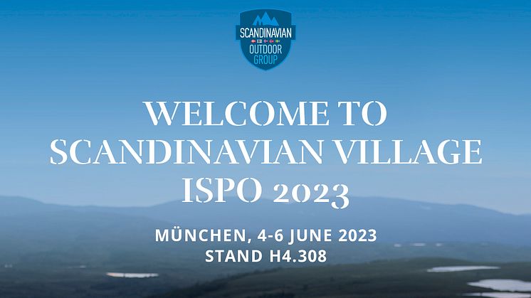 Hälsa på oss på ISPO 2023!