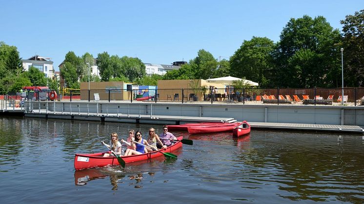 Der Stadthafen Leipzig