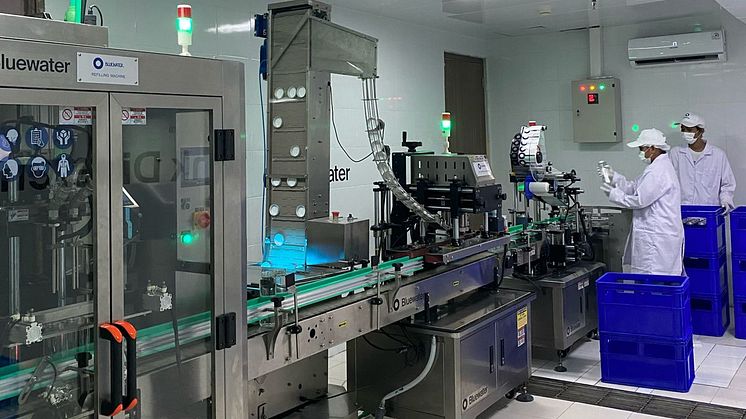 Bluewater bottling plant Jakarta