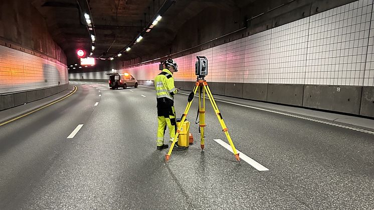 Operatunnelen - nattarbeid i stengt tunnel
