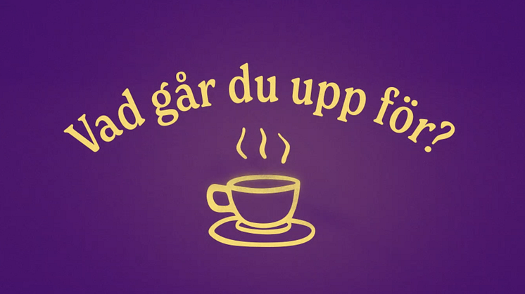 Vad går du upp för?