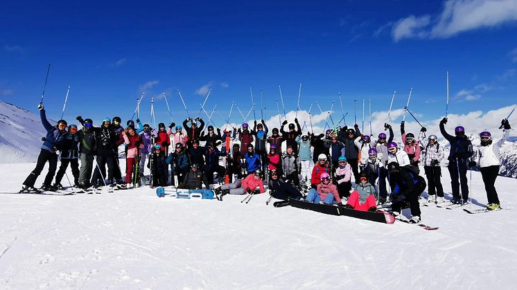 Schneesportexkursion der Universität Vechta 2023