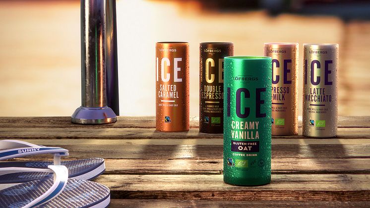 En krämig iskaffe med len smak av vanilj – som är laktosfri, glutenfri och havrebaserad. Det finns mycket att gilla med Löfbergs nya ICE Creamy Vanilla.