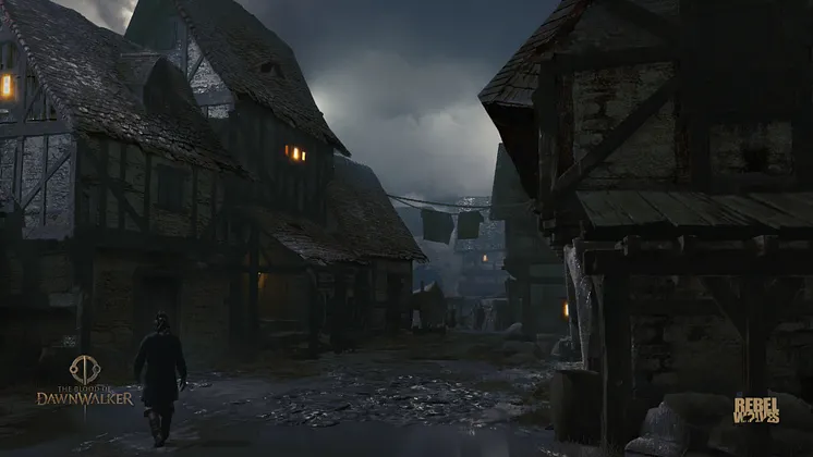 Svartrau v noci v The Blood of Dawnwalker