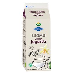 Arla Ingman Luomu vaniljajogurtti 750 g