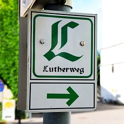 Lutherweg in Sachsen