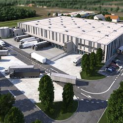 Visualisierung Logistikzentrum Heidenau