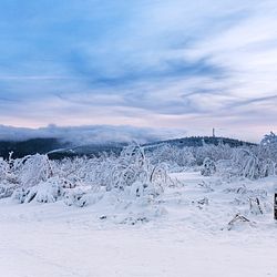 Winterzeit im Erzgebirge