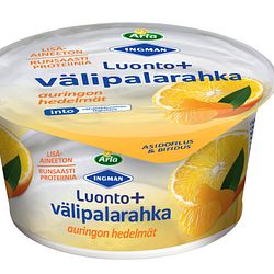 Arla Ingman Luonto+ välipalarahka auringon hedelmät 150 g, into