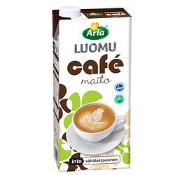 Arla Ingman Luomu Café -maito 1 L (UHT), into