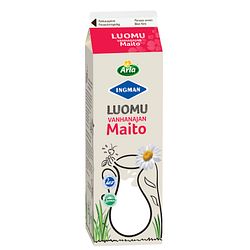 Arla Ingman Vanhanajan täysmaito 1L