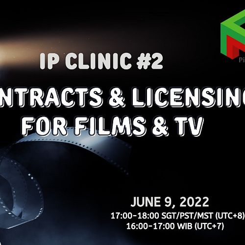 PitchMark IP Clinic #2: Contracts & licensing for Film & TV