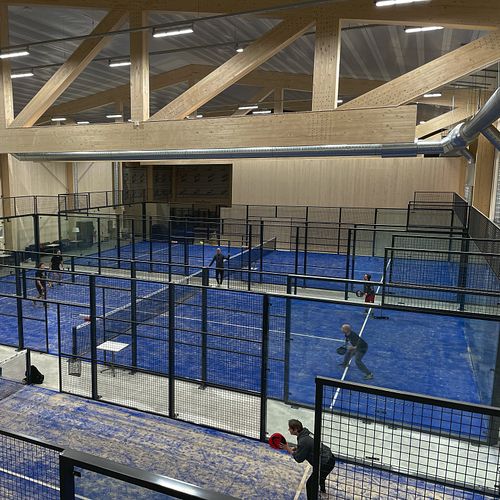 Järvsö padel – en satsning som ska hålla i hundra år