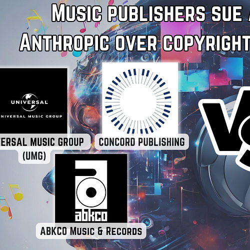 Music publishers sue AI startup Anthropic over copyright infringement