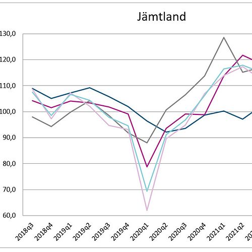 Handeln går starkt i Jämtland