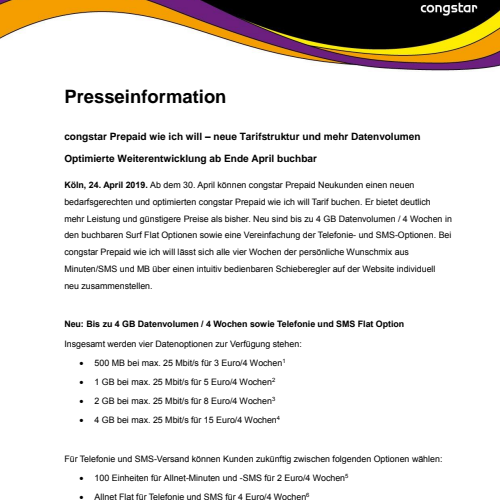 PM_congstar Prepaid wie ich will_Neue Tarifstruktur und mehr Datenvolumen.pdf