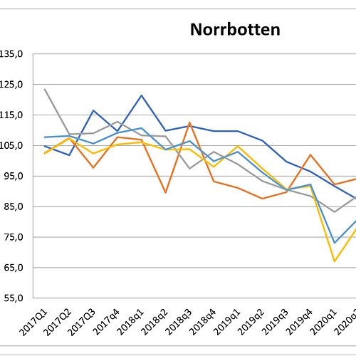 Stark industri i Norrbotten men tufft för byggarna