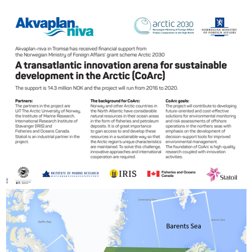 Akvaplan-niva ledet prosjekt CoArc sterkt representert på ESSAS konferansen i Tromsø