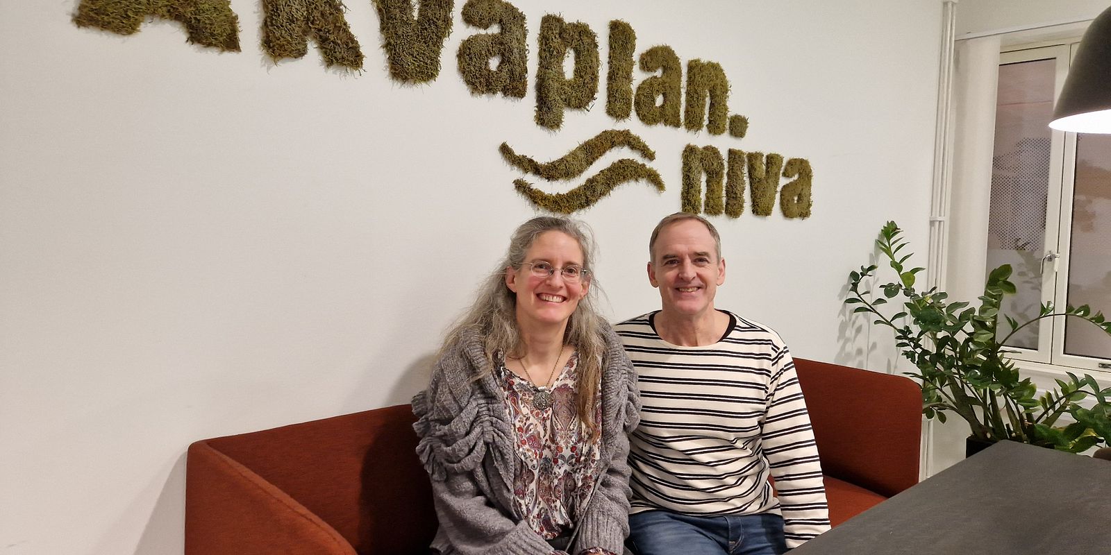 Eva Leu and Paul Renaud from Akvaplan-niva (Photo: Trude Borch)