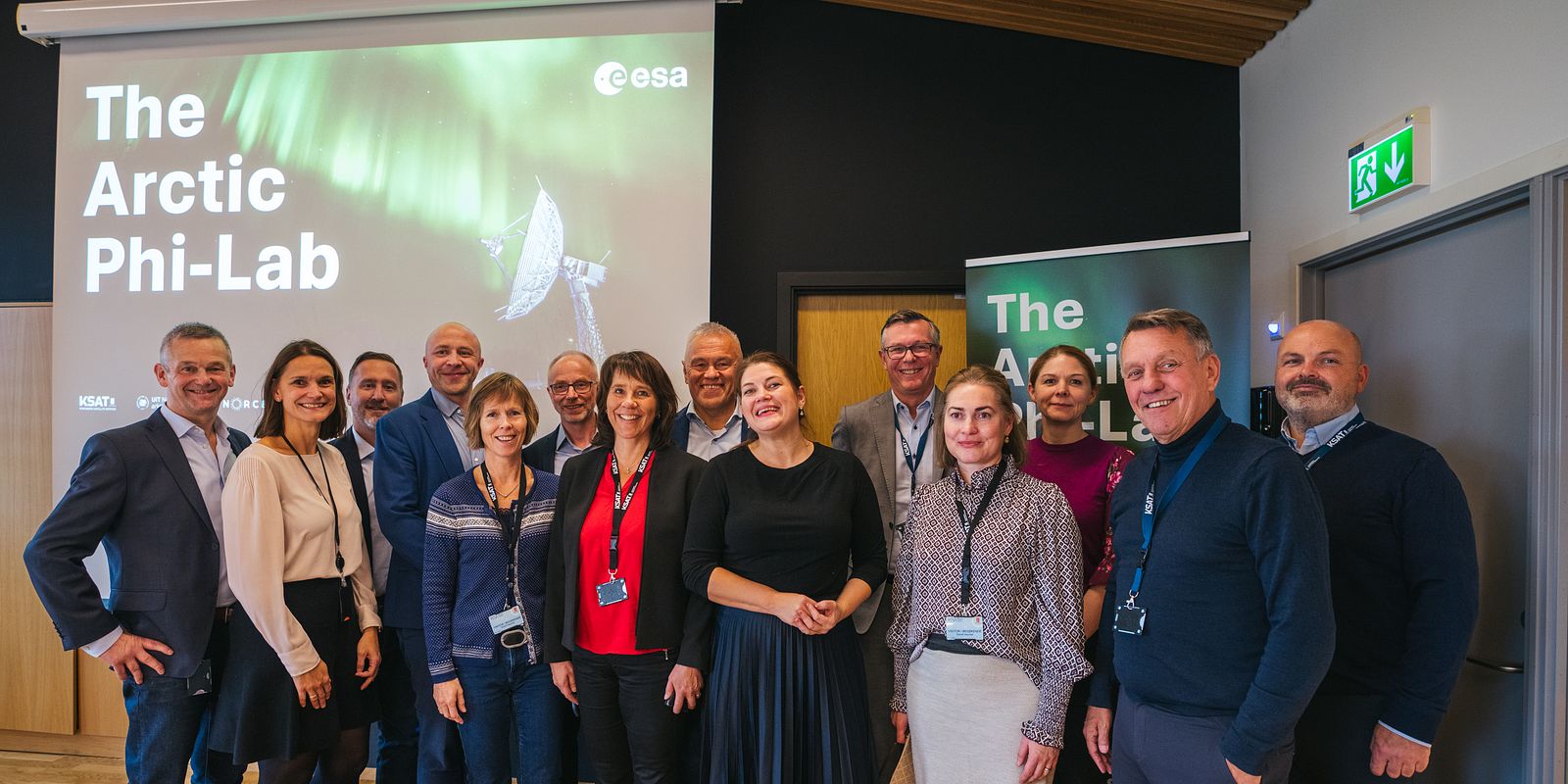 Fra åpningen av Arctic Phi-Lab. Merete N. Kristiansen og Anita Evenset deltok fra Akvaplan-niva (Foto: David Jensen @jensenmedia).