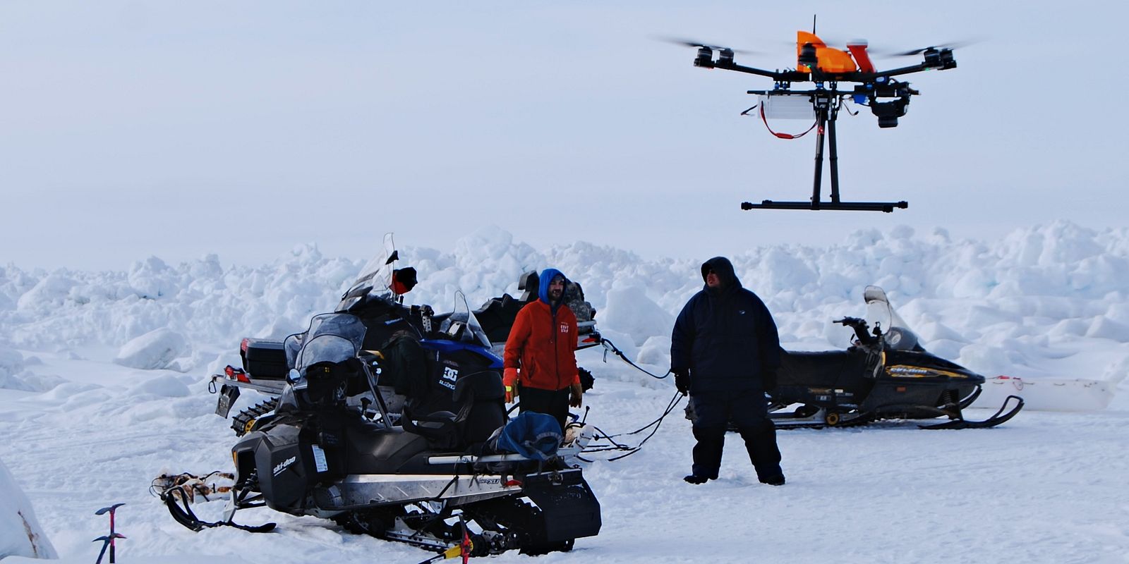 Landfast sea ice (Photo: Dyre Dammann)